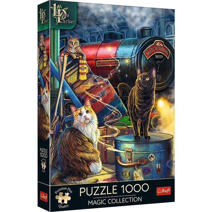 Пъзел Trefl Premium Plus - Witchwood Express, 1000 части