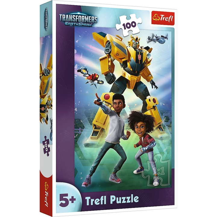 Пъзел Trefl - Transformers Magnificent Team, 100 части