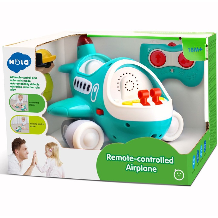 Играчка Hola - Самолет с дистанционно управление