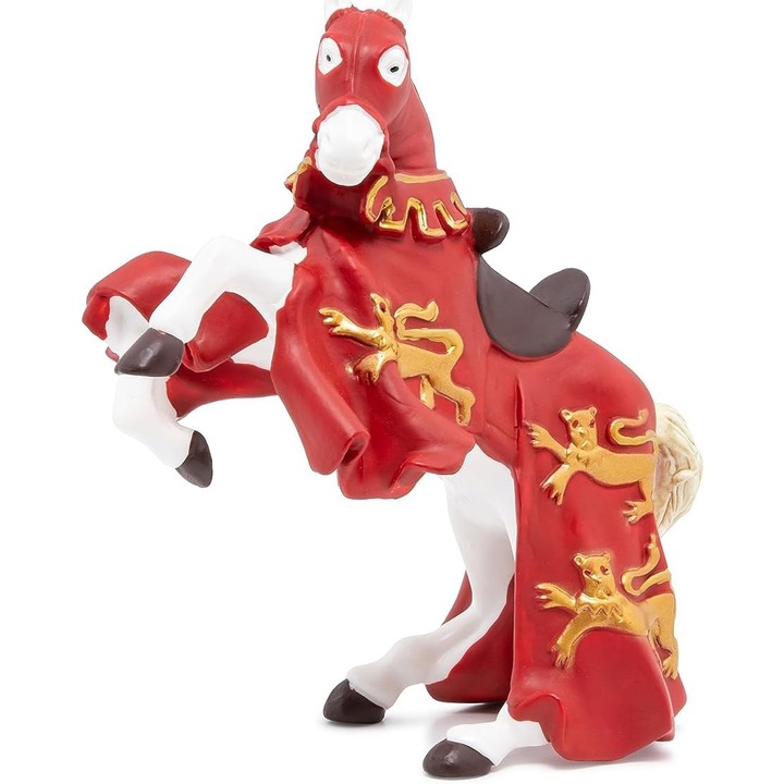 Фигурка Papo - Средновековни герои, Конят на крал Ричард