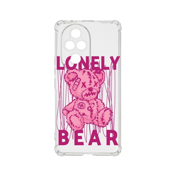 Husa pentru Honor 200 5G, BestCase® Anti Shock 1.5MM, Teddy Bear Lonely, Air Cushion Technology, Protectie camera, ecran si colturi, AS 1565