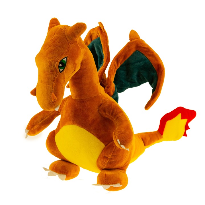 Jucarie de plus, Pokemon Charizard, 100cm, portocaliu