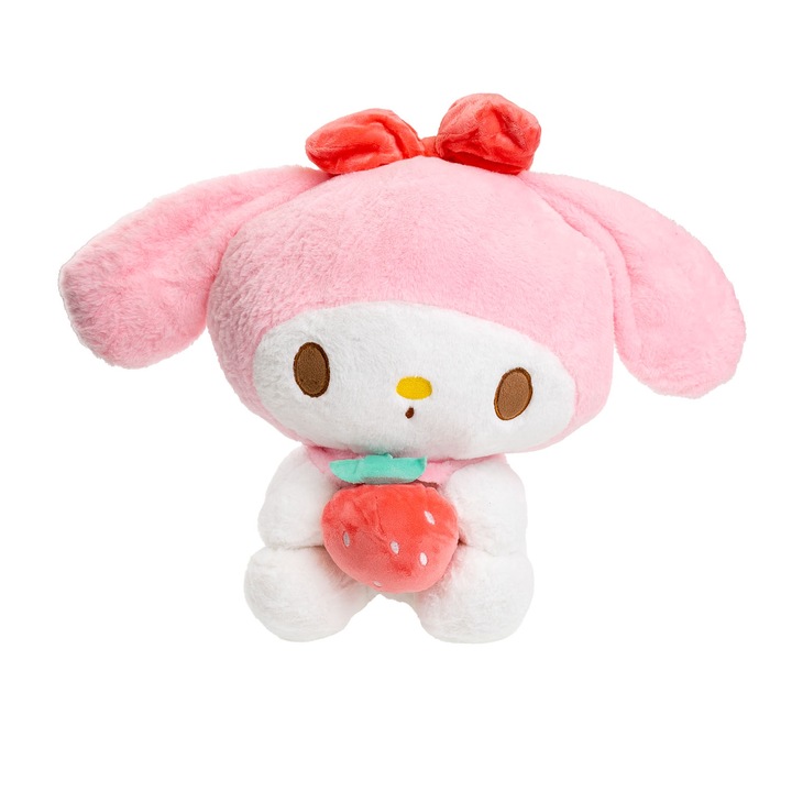 Плюшена играчка Kuromi, 35см, многоцветна