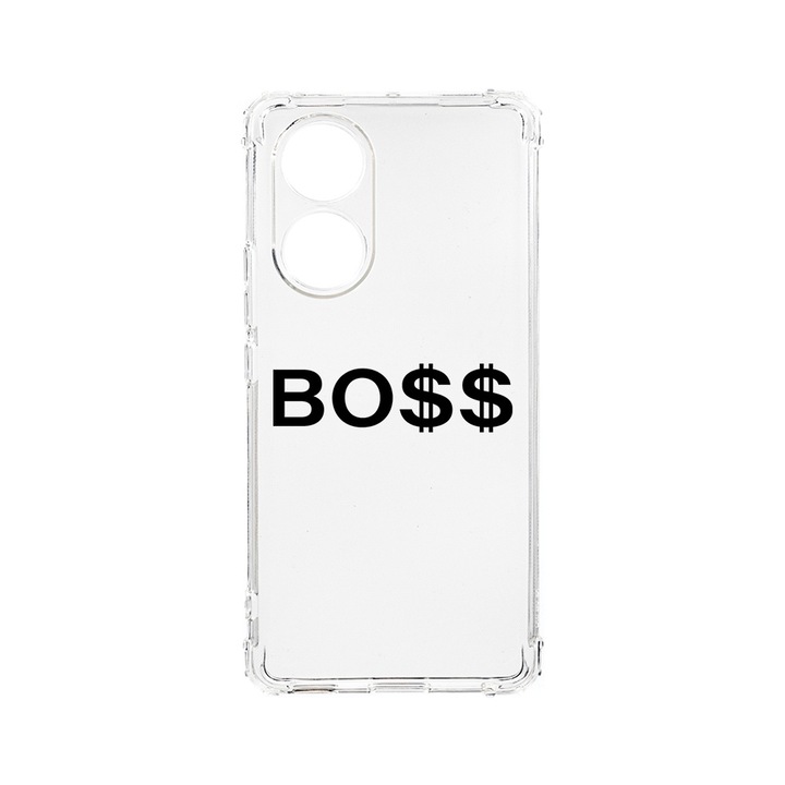 BestCase® Husa Anti Shock 1.5MM, compatibila cu OPPO A18, Dollar Boss, Air cushion Technology, AS 1595