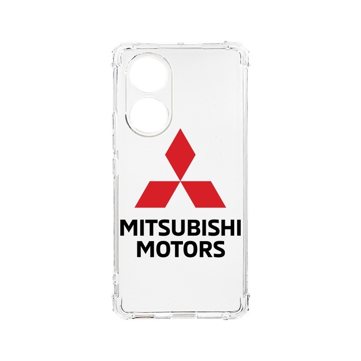 BestCase® Husa Anti Shock 1.5MM, compatibila cu OPPO A18, Logo Mitsubishi, Air cushion Technology, AS 1730