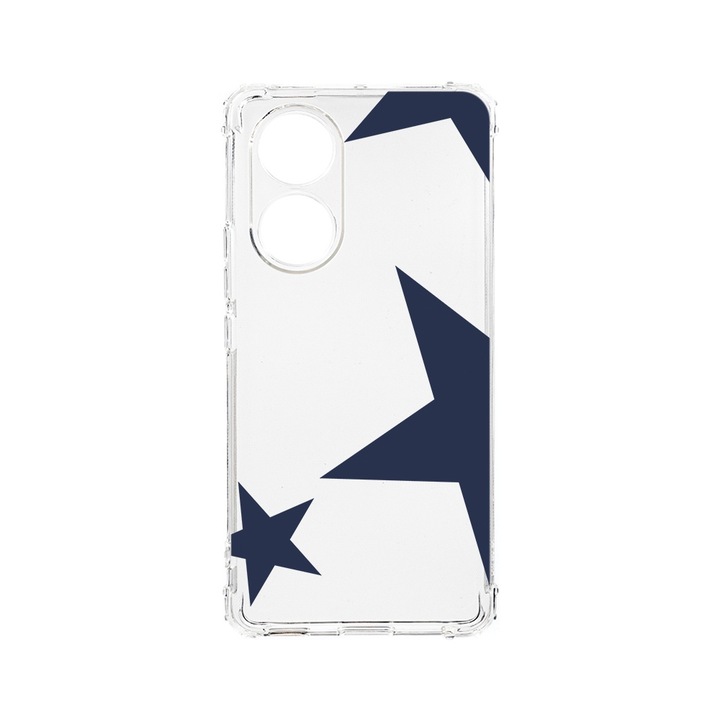 BestCase® Husa Anti Shock 1.5MM, compatibila cu OPPO A18, Retro Star, Air cushion Technology, AS 1480