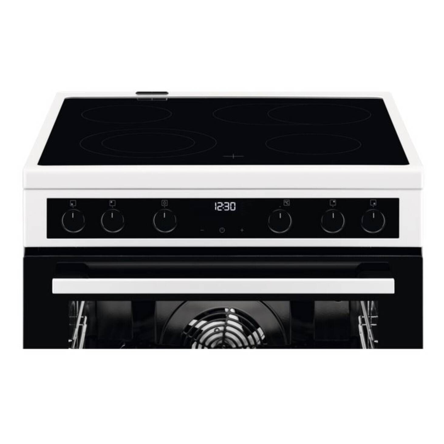 Aragaz AEG CCB6445BBW, 60 cm, alb