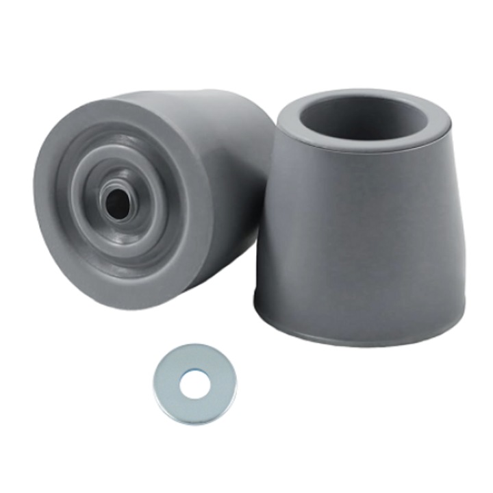 Amortizor Cauciuc 24 mm Cadru de mers Baston, Carja Anti-alunecare