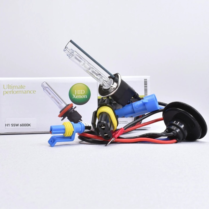 Xenon HID H1 55W 6000K CN крушка, за автомобилни фарове