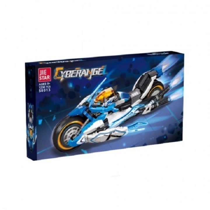 Set de constructie Motocicleta Cyberangel 1230 elemente