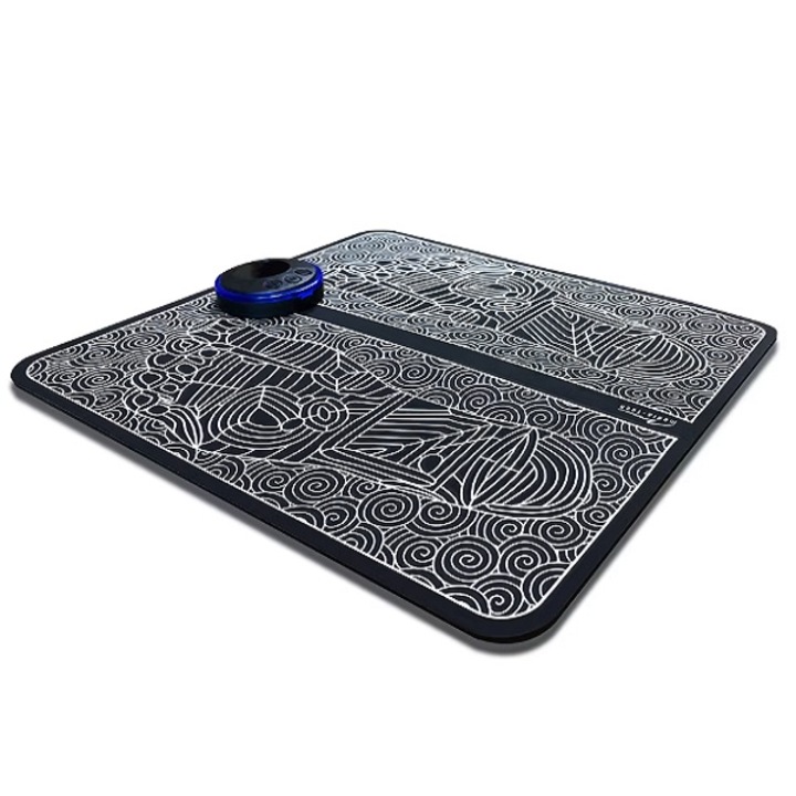 Aparat de masaj tip covoras, Incarcare USB, ecran LCD, 8 moduri, coshop®