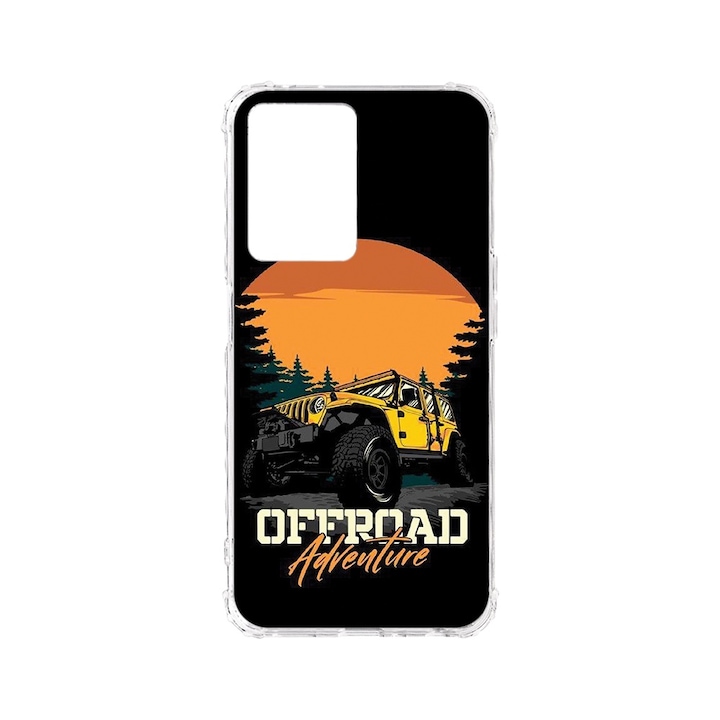 BestCase Anti Shock 1.5MM telefontok, kompatibilis modell OPPO A57 / A57s / A77 / A77s, Offroad Adventures, Air-Cushion technology, AS 1203