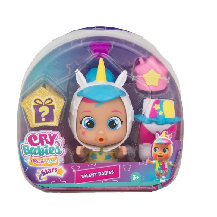 Кукла Baby Doll Mini Cry Babies, Stars Talent Babies, Dreamy, IMC916111-916142