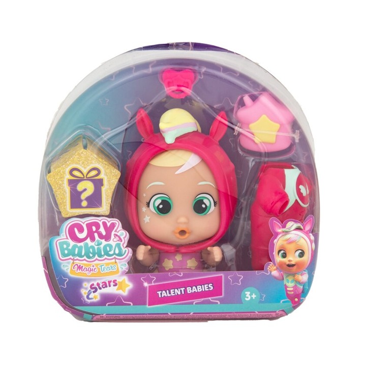 Кукла Baby Doll Mini Cry Babies, Stars Talent Babies, Hannah, IMC916111-916135