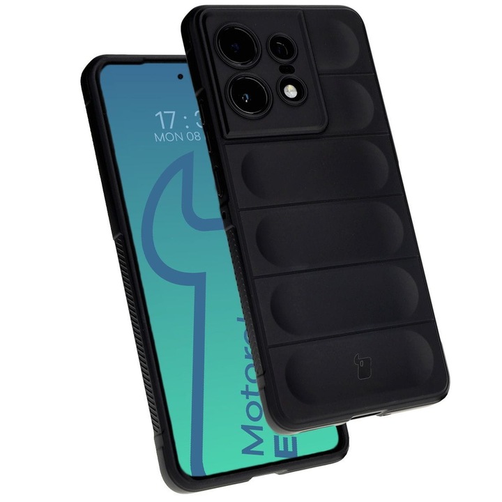 Кейс Bizon Case Tur за Motorola Edge 50 Pro, черен