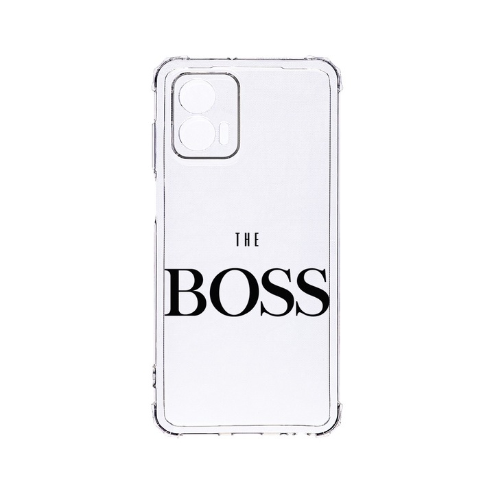 Силиконов калъф BestCase за Motorola Edge 50 Fusion, The Boss, Air-Cushion Technology, 1.5MM, Anti Shock, AS 1612