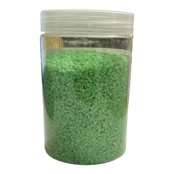 Nisip Decorativ, Libelulla, Verde, pentru decoratiuni si aranjamente, 500 gr