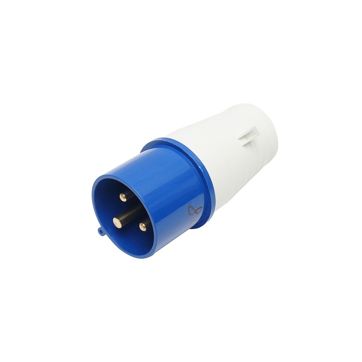 Stecher, fisa pentru priza industriala monofazica 32A, 250V, IP44, 6H Suntree