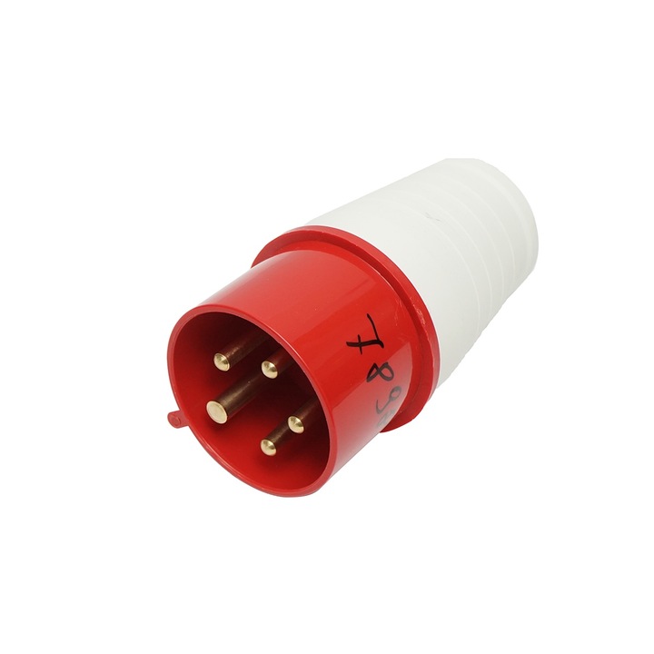 Stecher, fisa pentru priza industriala trifazata 32A, 415V, IP44, 6H Suntree