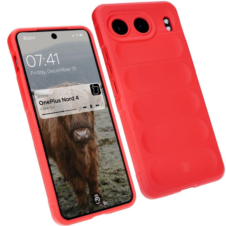 Кейс Bizon Case Tour за OnePlus Nord 4, Червен