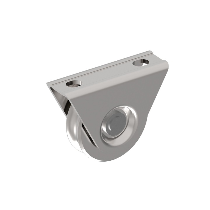 Rola de rulare cu montaj - U D100 Otel zincat