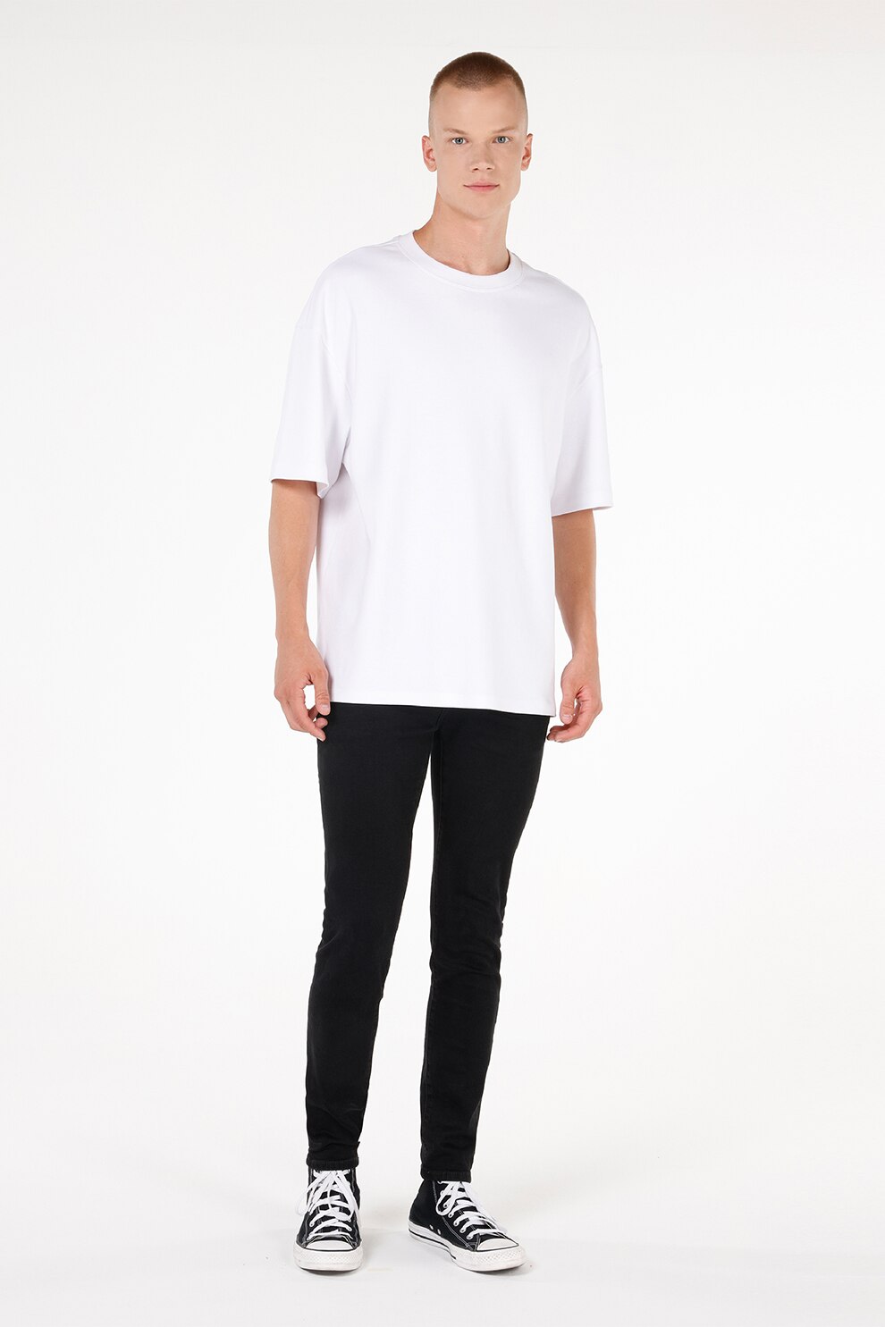 COLIN'S, Blugi skinny Alex, Negru, W28-L32