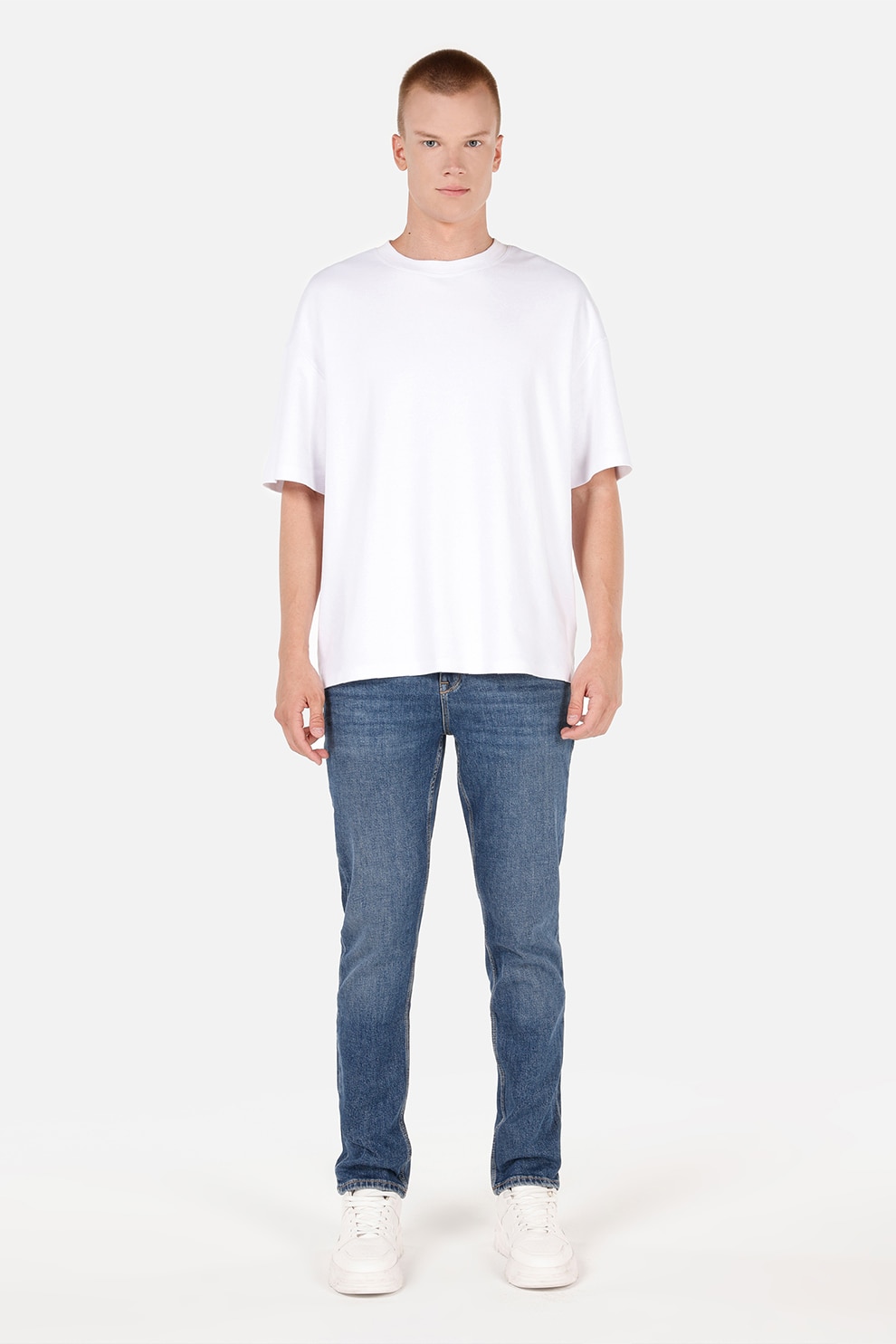 COLIN'S, Blugi drepti 044 Karl, Albastru prafuit, W29-L32