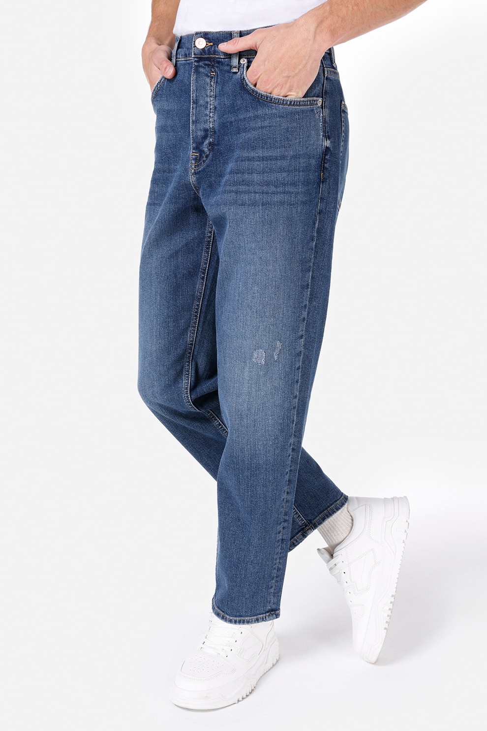 COLIN'S, Blugi regular fit Marco, Albastru inchis, W29-L32