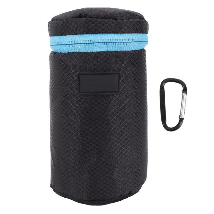 Husa protectoare pentru obiectiv foto, Mmgoqqt, neopren, impermeabil, compatibila cu DSLR