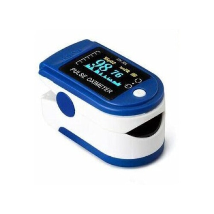 Oximetru de deget, Monitorizare SpO2, Albastru