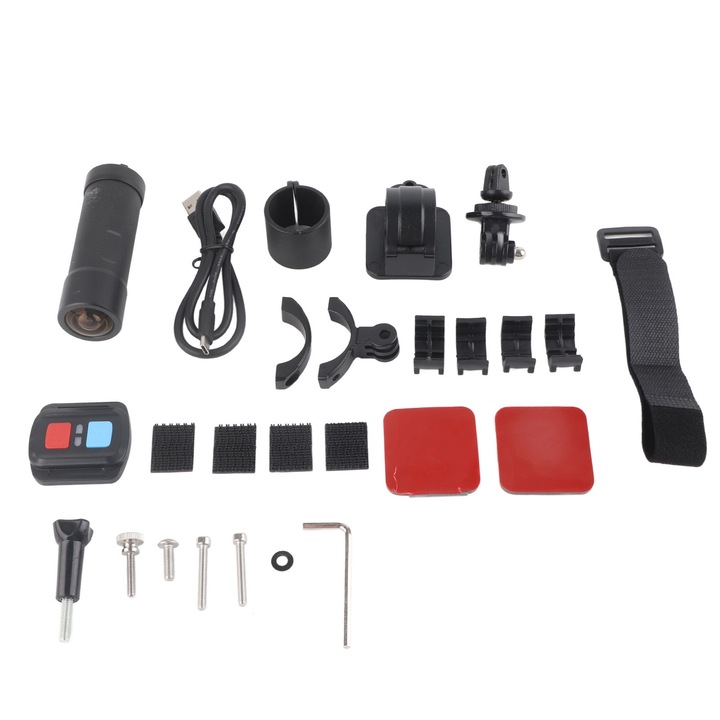 Camera de pescuit subacvatic 7 inch, Jormftte, 38 LED-uri, rezistenta la apa, set complet