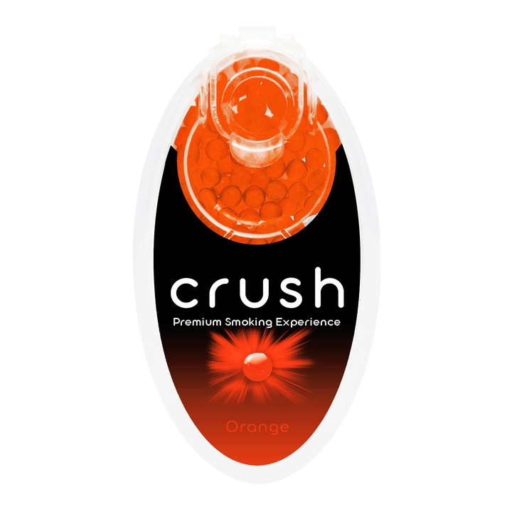 Ароматни капсули за цигари CRUSH Orange, С плодов вкус, 100 броя