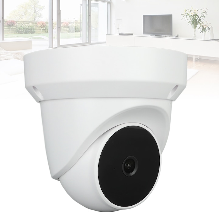 Camera de supraveghere mini Jormftte, 1080P, rotativa 180°, detectie miscare, 77.1x17.6x42.1mm