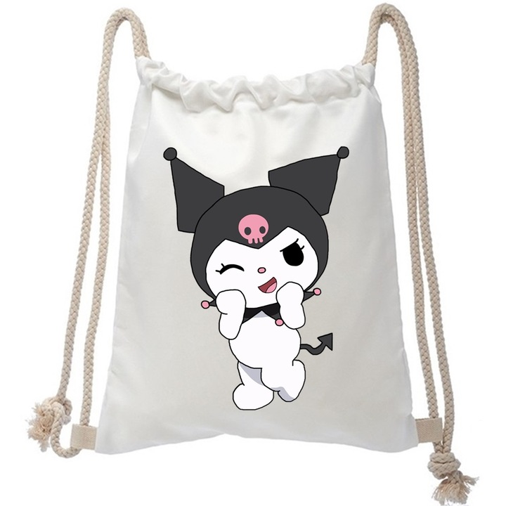 Rucsac personalizat kuromi cartoon character, 34 x 44 x 1 cm