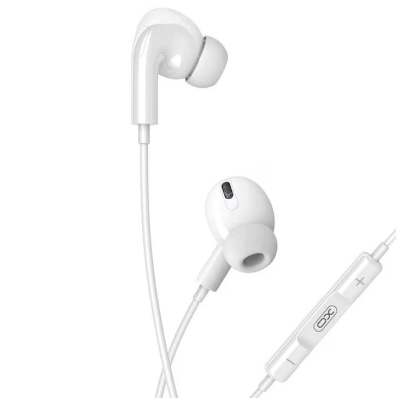 Casti cu Fir Type-C, XO-EP73, Compatibile iPhone 15/16 si Android, 1.2m, Microfon si Control volum, Alb