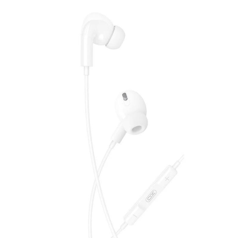 Casti cu Fir Type-C, XO-EP73, Compatibile iPhone 15/16 si Android, 1.2m, Microfon si Control volum, Alb