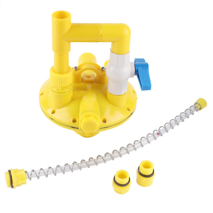 Állatitató, Jormftte, automatikus nyomásszabályzó, fokozott biztonság, sárga