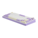 Механична клавиатура, Aula F75 Hotswap RGB Gasket, Bluetooth/Wireless, Геймърска, Лилава