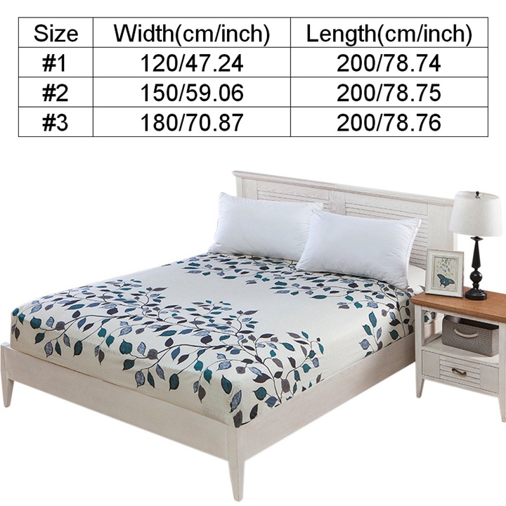 Poliészter ágynemű gumival, Mmgoqqt, 180x200cm, légáteresztő, kényelmes