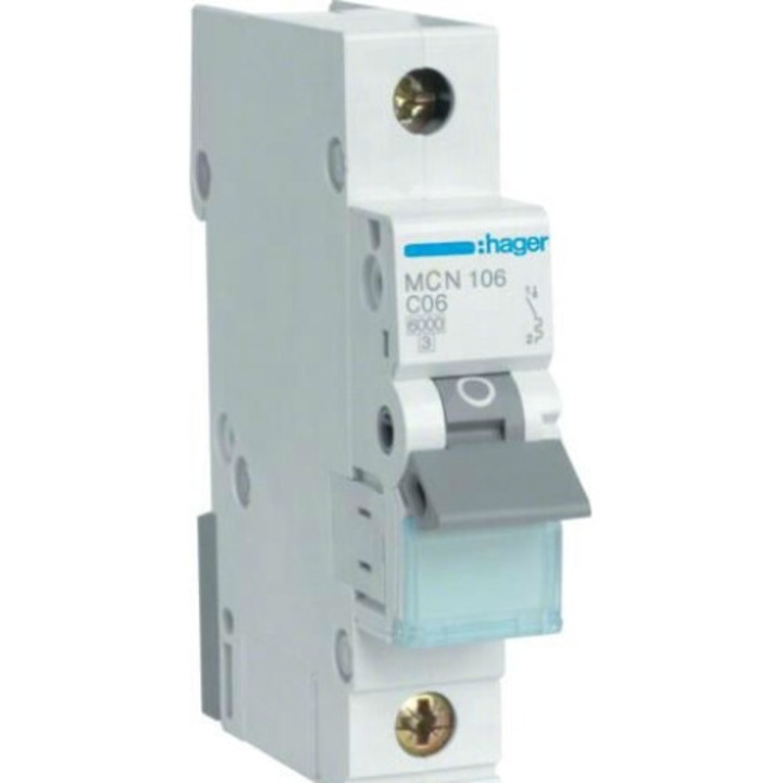 HAGER megszakító, MBN, 1P, B40, 6kA