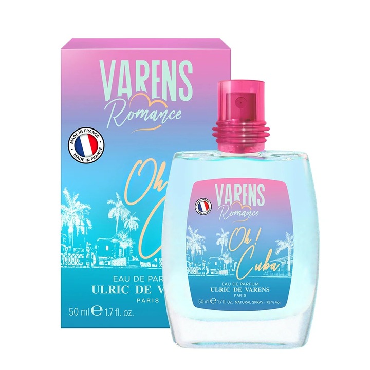 Apa de parfum Ulric de Varens Roamnce OH! Cuba 50ml