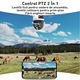 Camera Dubla De Supraveghere Video Cu SIM 4G GENBOLT®, 4MP, Exterior/interior, DC12/POE, 4X zoom, Inregistrare continua 24/7, culoarea vederii nocturne, Stocare Card/Cloud, comunicare bidirectionala, Urmarirea oamenilor, PTZ, Alarma sonora si luminoas