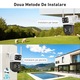 Camera Dubla De Supraveghere Video Cu SIM 4G GENBOLT®, 4MP, Exterior/interior, DC12/POE, 4X zoom, Inregistrare continua 24/7, culoarea vederii nocturne, Stocare Card/Cloud, comunicare bidirectionala, Urmarirea oamenilor, PTZ, Alarma sonora si luminoas