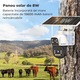 Camera Dubla de Supraveghere cu Panou Solar si Cartela SIM 4G GENBOLT®, AOV, 3MP+3MP, Acumulator 15600 mAh, Panou solar 8w, Exterior Ultra HD, 4X zoom, Comunicare Bidirectionala, Urmarire inteligenta, Alarma, Color Night Vision, Apasare alarma, Alb/negru
