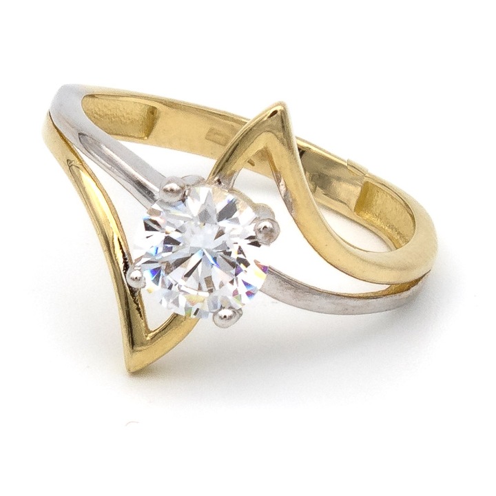 Inel de Logodna din Aur 14k, Masura 15(55)