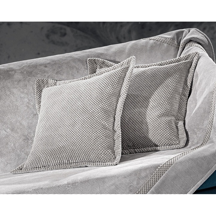 Fata de perna, Microfibra, 45 x 45 cm, Gri