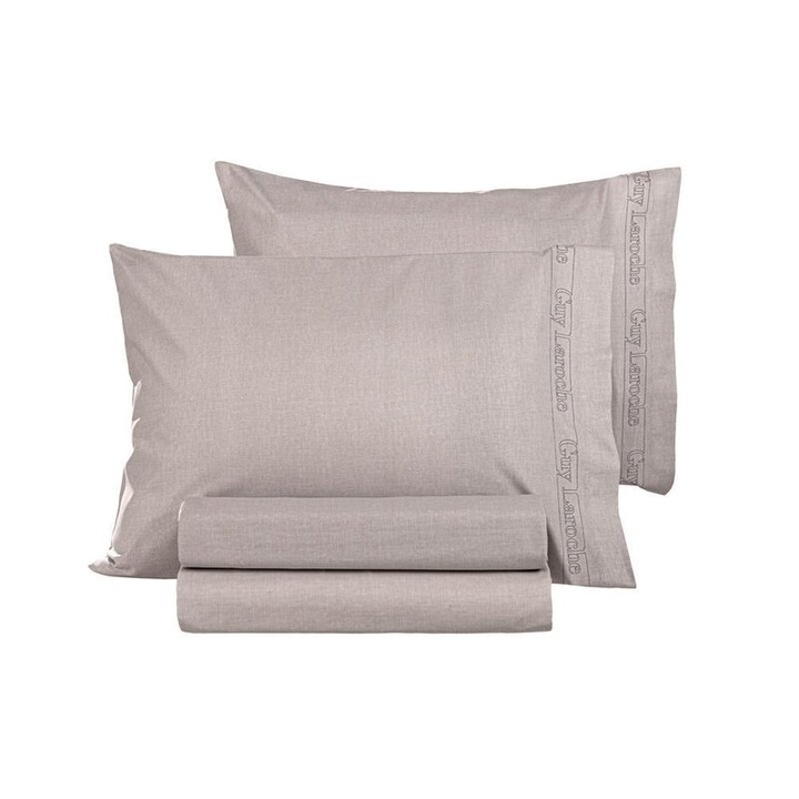 Set 2 Fete de perna, Guy Laroche, Bumbac, 50 x 70 cm, Gri