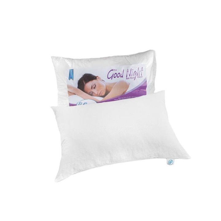 Perna LaLuna Good Night, 50x70cm, material hipoalergenic, umplutura din bile de silicon