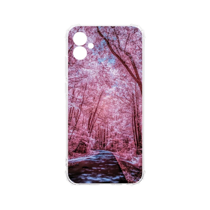 BestCase Anti Shock 1.5MM telefontok, kompatibilis modell Samsung Galaxy F04 / Galaxy M04 / Galaxy A04e, Cherry Blossom, Air-Cushion technology, AS 1382