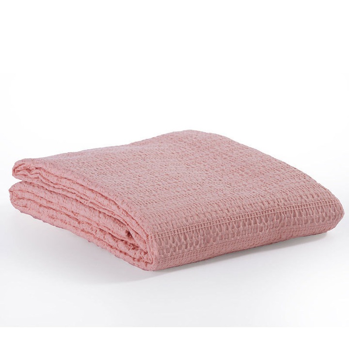 Patura, Nef-Nef, 160x240cm, 100% bumbac, greutate 210gr/m2, culoare somon